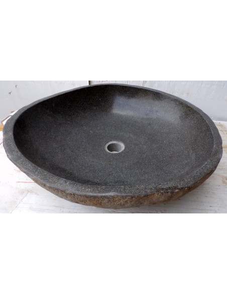 Lavandino pietra di fiume dp-678 cm 54x51x15 river stone sasso lavabo sink bagno