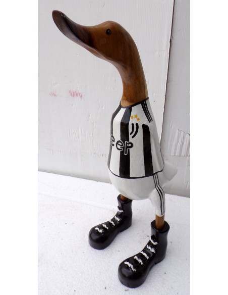calcio Juventus oca football team in legno Juve bianco neri gadget squadra