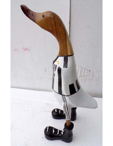 calcio Juventus oca football team in legno Juve bianco neri gadget squadra