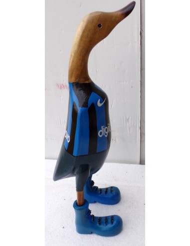 Calcio Inter oca football team in legno nero...