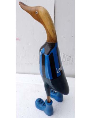 Calcio Inter oca football team in legno nero...