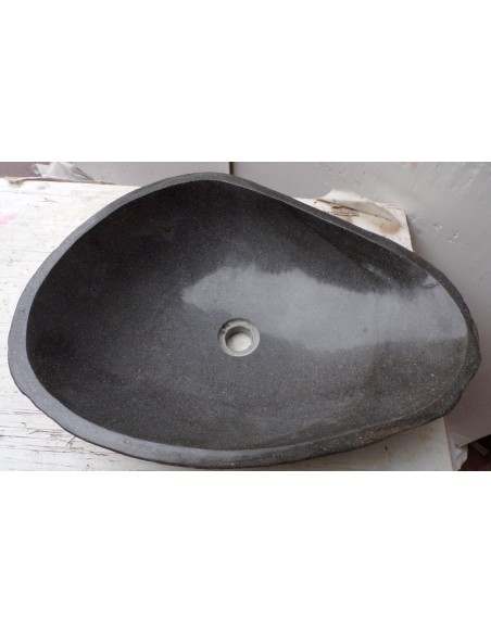 Lavandino pietra di fiume dp-682 cm 59x44x15 river stone sasso lavabo sink bagno