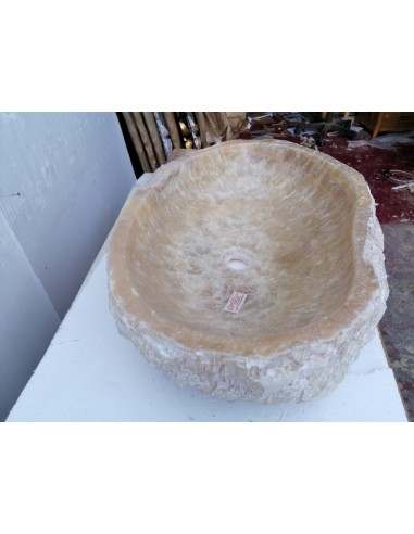 Lavandino in onice trasparente pietra dp-685 cm...