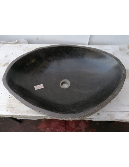 Lavandino pietra di fiume dp-688 cm 61x44x15 river stone sasso lavabo sink bagno