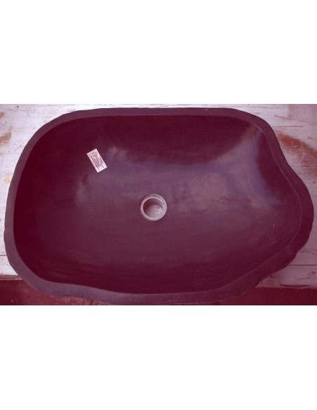 Lavandino pietra di fiume dp-695 cm 58x40x15 river stone sasso lavabo sink bagno