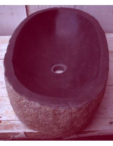 Lavandino pietra di fiume dp-697 cm 62x34x15...