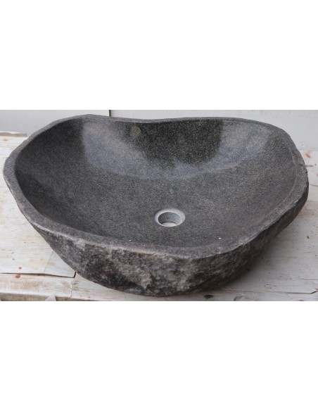 Lavandino pietra di fiume dp-700 cm 58x47x15 river stone sasso lavabo sink bagno