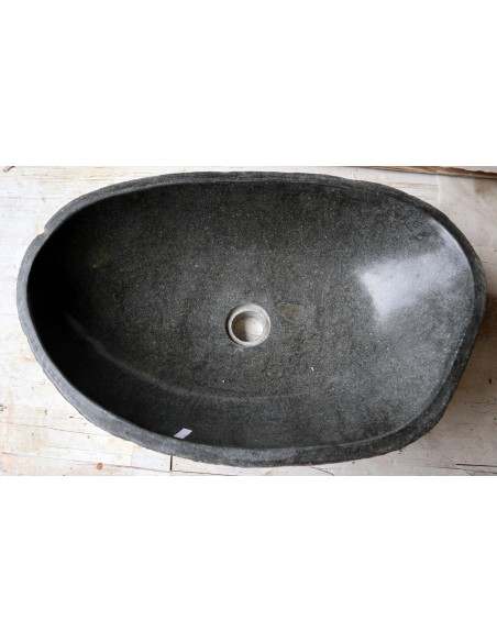 Lavandino pietra di fiume dp-6550 cm 57x37x15 river stone sasso lavabo sink bagno