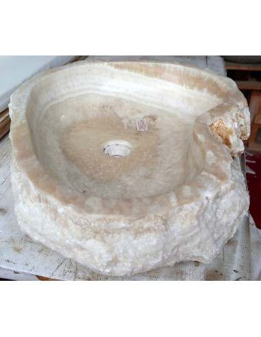 Lavandino in onice trasparente pietra dp-6600...