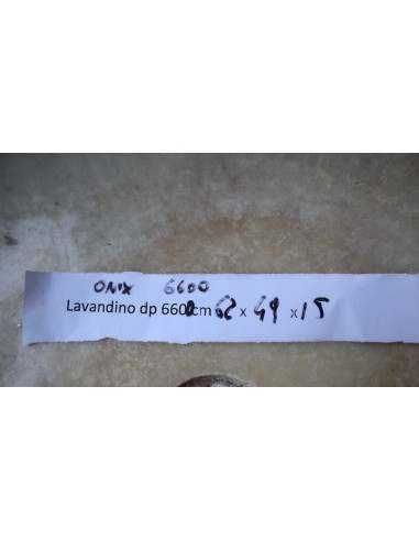 Lavandino in onice trasparente pietra dp-6600...