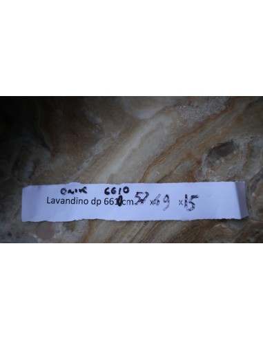 Lavandino in onice marrone miele pietra dp-6610...