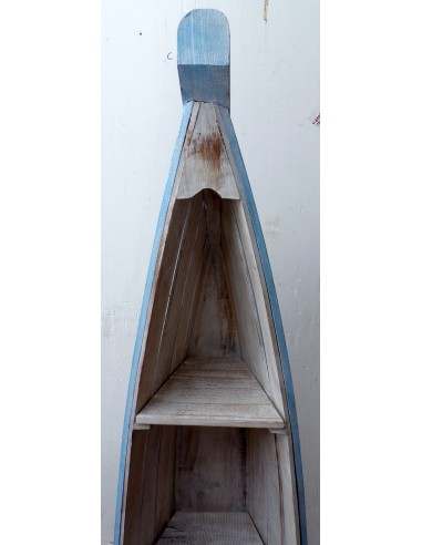 Libreria a forma di barca cm 156h in albesia 3...