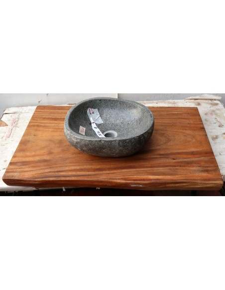 Piano in legno top massello suar o noce indiano per bagno cm 80x50/52x6h tavola 10A