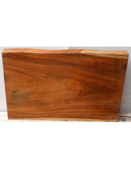 Piano in legno top massello suar o noce indiano per bagno cm 80x50/52x6h tavola 10A