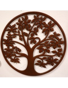 Pannello albero della vita in legno traforato cm 60...