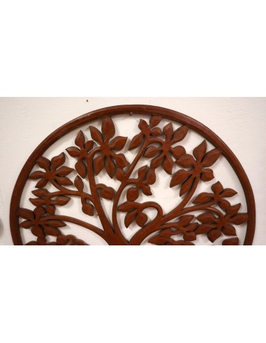 Pannello albero della vita in legno traforato...