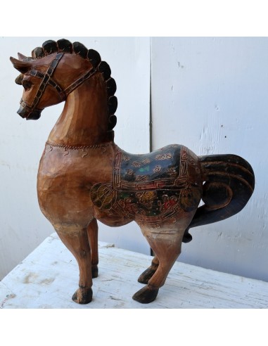 Cavallo imperiale in legno creato a mano cm...