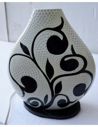 Lampada da tavolo abatjour in resina a...