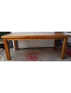 Tavolo da pranzo stile industrial in legno teak riciclato... 2