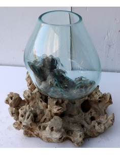 Vaso Indonesiano radice di...