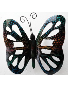 Farfalla decorativa in metallo dipinto sfruttabile come... 2