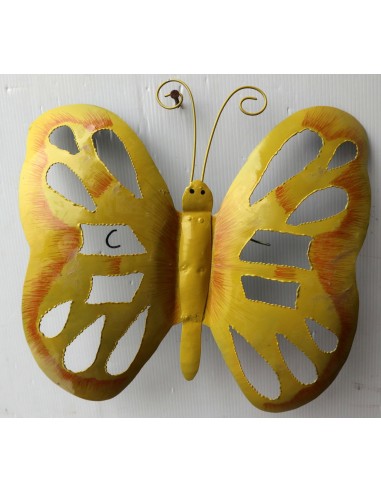 Farfalla decorativa in metallo dipinto...