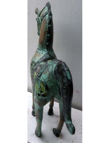Cavallo imperiale in legno creato a mano cm...