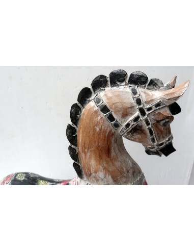 Cavallo imperiale in legno creato a mano cm...