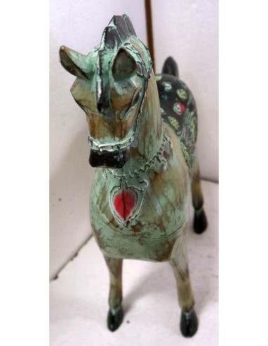 Cavallo imperiale in legno creato a mano cm...