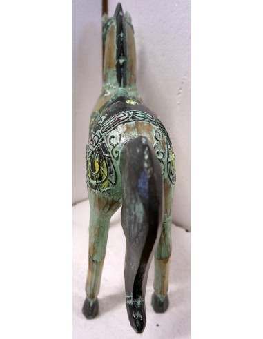 Cavallo imperiale in legno creato a mano cm...