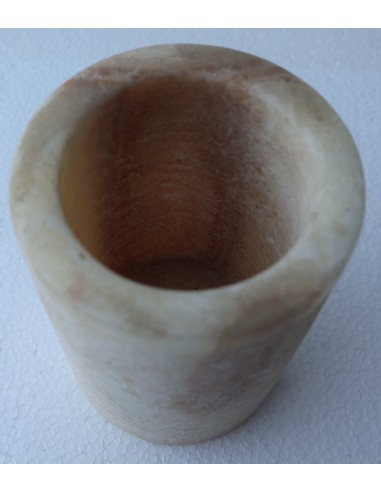 Arredo bagno porta spazzolino da denti in onice...