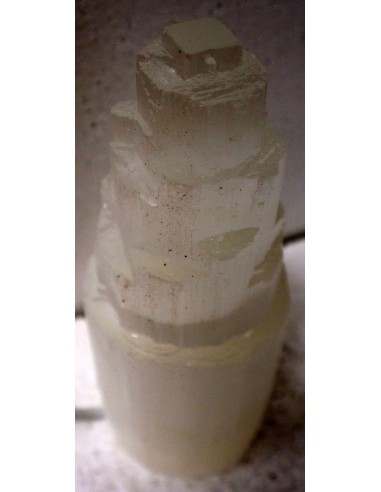 Lampada di cristallo di Selenite di montagna cm...