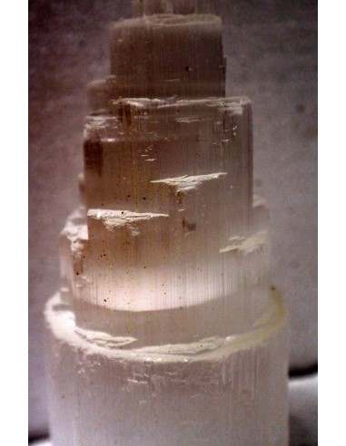 Lampada di cristallo di Selenite di montagna cm...