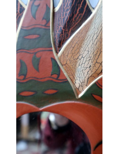 Specchio sole luna beige antico diametro cm 40...