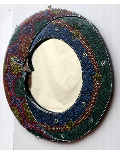 Specchio Luna diametro cm 38 aborigeno sole/luna sole in... 2