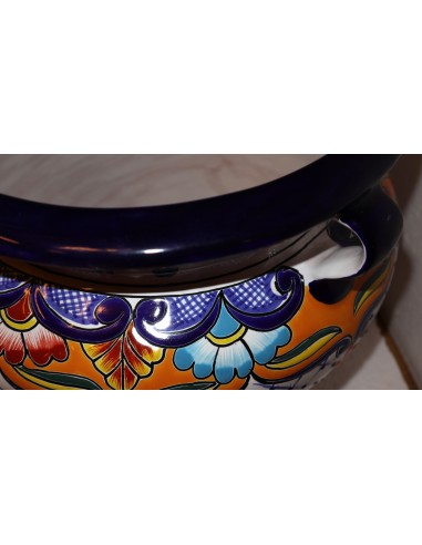 Vaso in ceramica Messicana realizzata e dipinto...