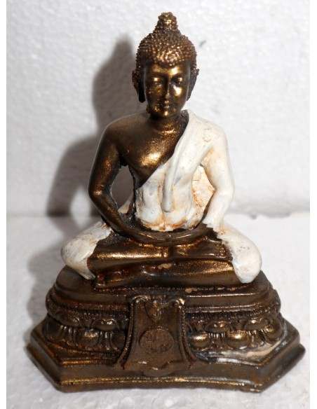 Buddha in resina disponibile nei colori bianco turchese e rosso cm 10x5x13h resina Indonesiano Ganega Shiva divinità Buddha
