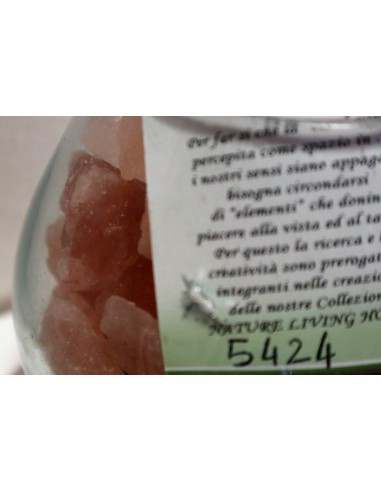 Lampada di sale irripetibile creata in vetro...