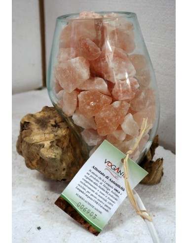 Lampada di sale irripetibile creata in vetro...