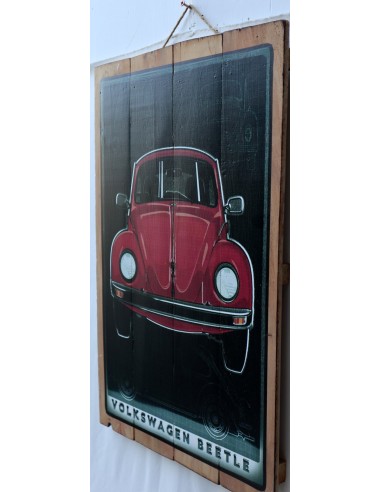 Pannello in legno del mitico Maggiolone...