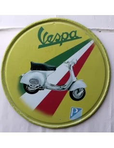 Pannello decorativo in Metallo rappresentante la mitica...