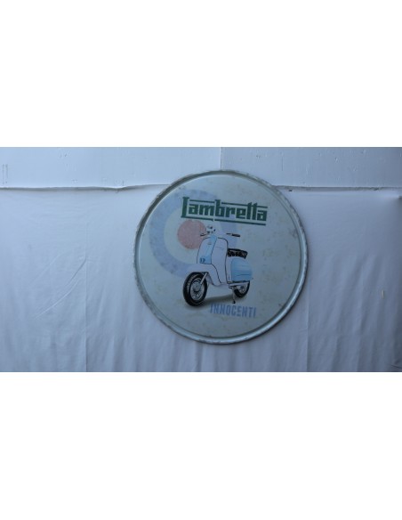 Pannello decorativo in Metallo rappresentante la mitica Lambretta cm 58