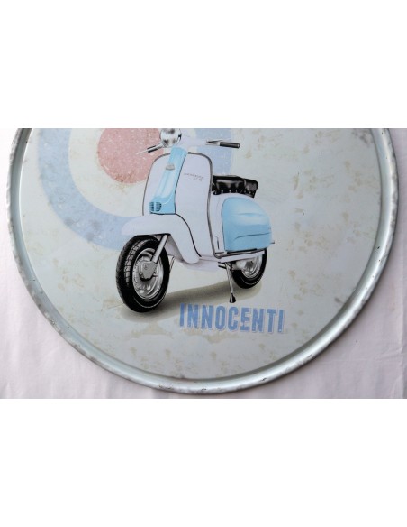Pannello decorativo in Metallo rappresentante la mitica Lambretta cm 58