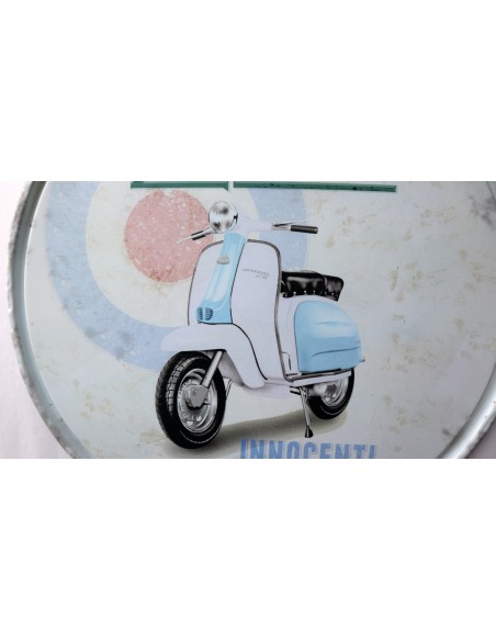 Pannello decorativo in Metallo rappresentante la mitica Lambretta cm 58