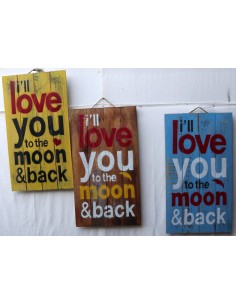 Pannello decorativo in legno ideale per B&B birreria bar...