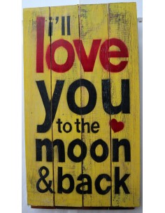 Pannello decorativo in legno ideale per B&B birreria bar... 2