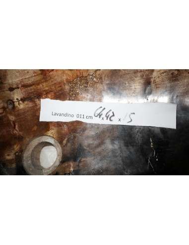 Lavandino in pietra di legno fossile cm...