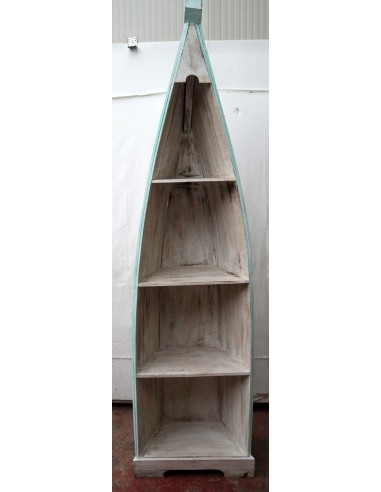 Libreria a forma di barca cm 205h in albesia 4...