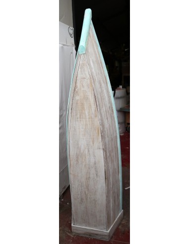 Libreria a forma di barca cm 205h in albesia 4...