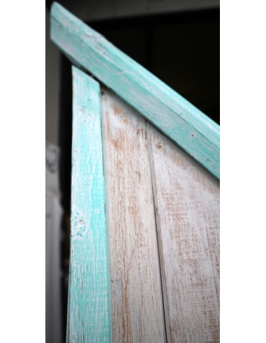 Libreria a forma di barca cm 205h in albesia 4...